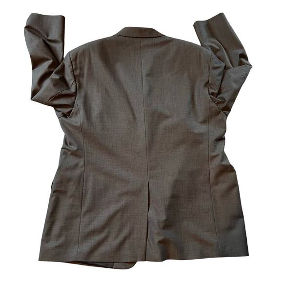 Brooks Brothers Brown/Black Wool Houndstooth Men's Blazer.  Size 50R - Picture 2 of 8